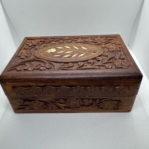 Handcrafted Wooden Decorative Box